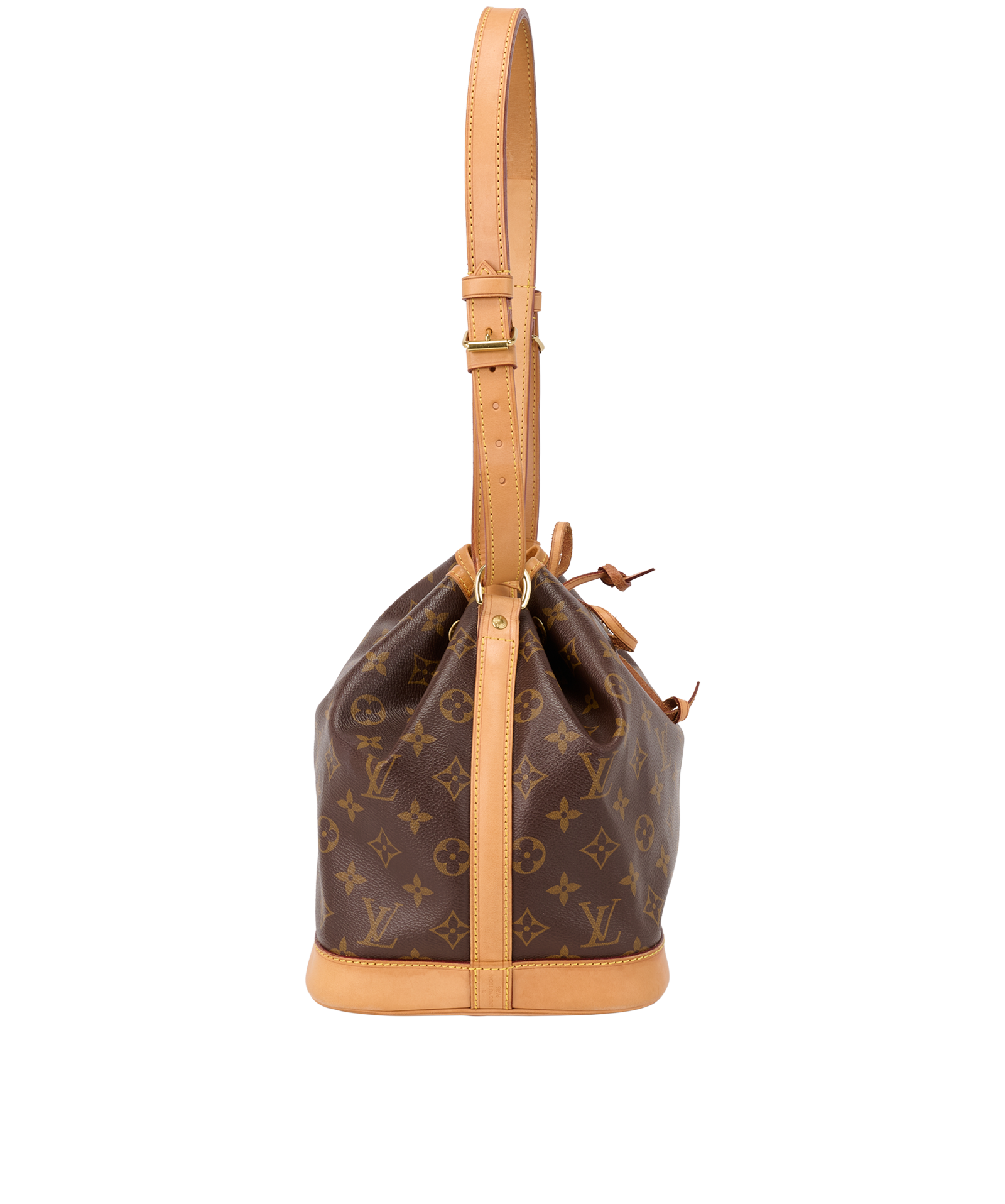 Petit Noe, &pound;1,100, Handbags, Brown, Canvas, Side view